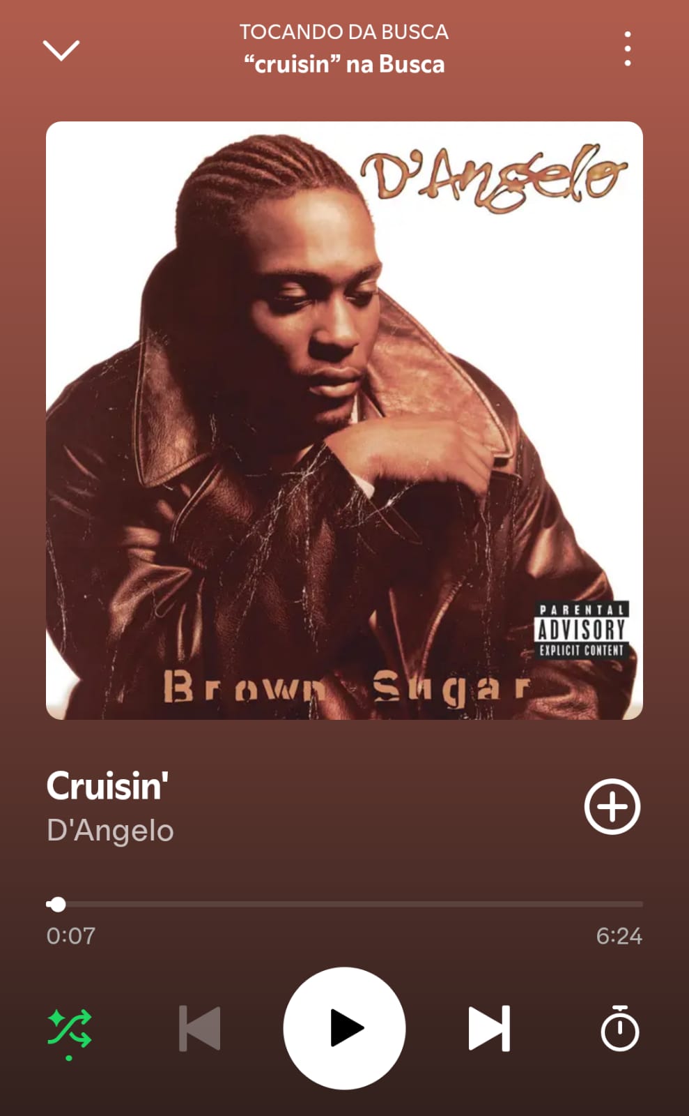 Cruisin by D'angelo on 2025 in songs