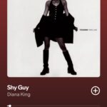 shy guy by diana king on 2025 in songs