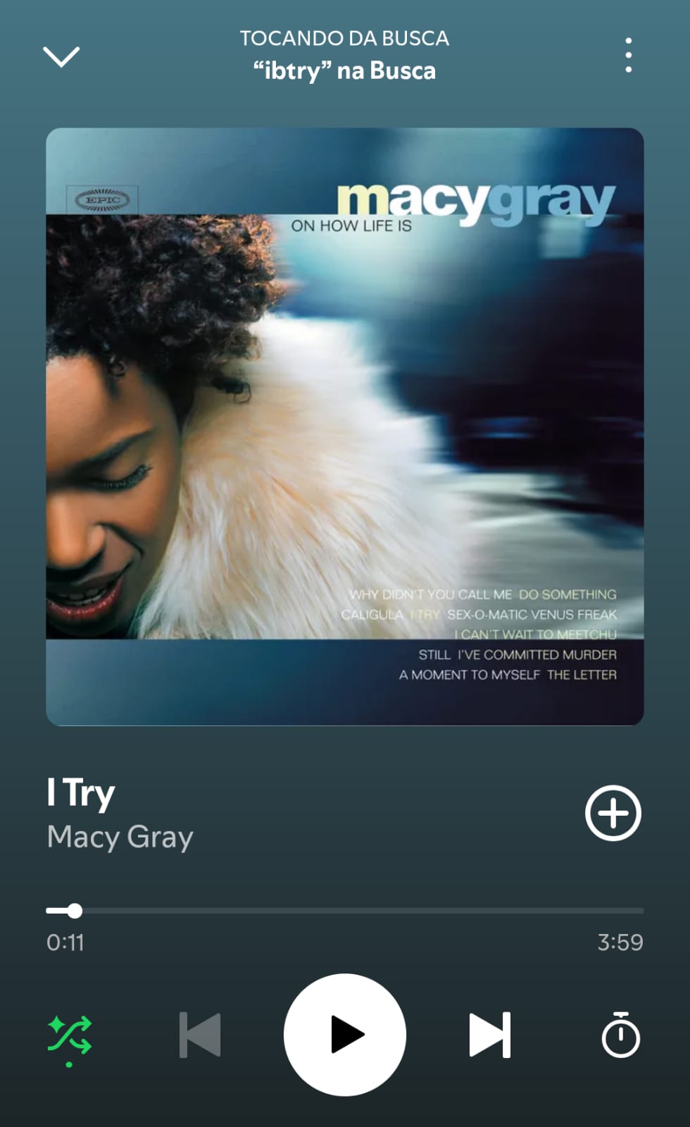 macy Gray on 2025 In songsi try by