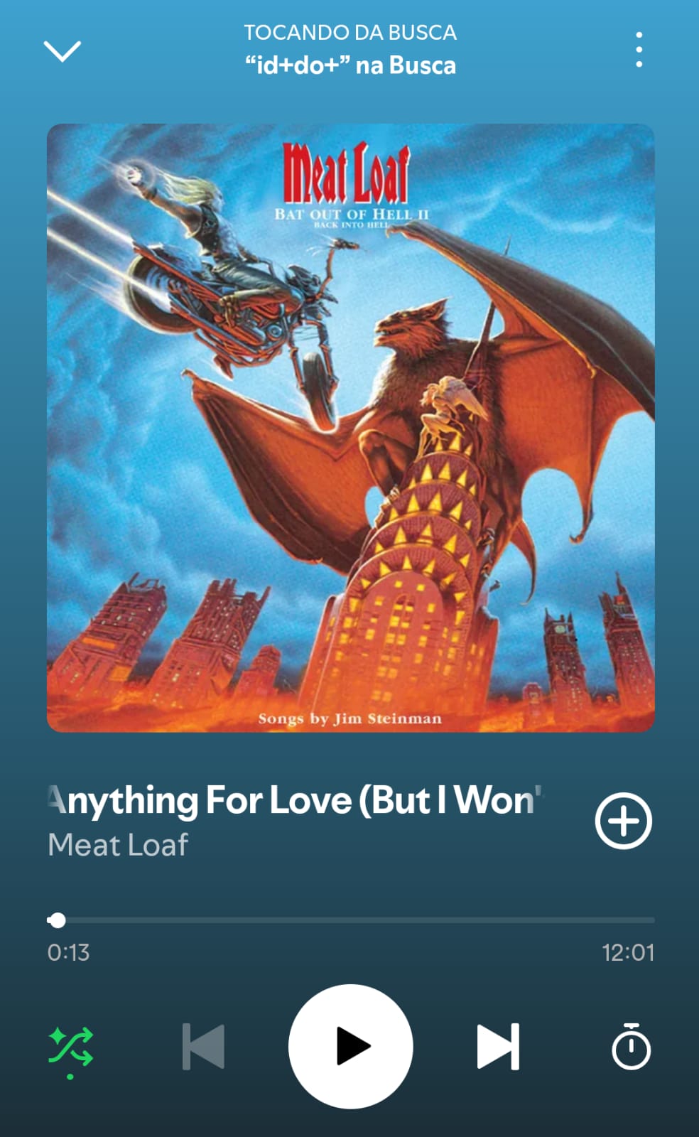 I'd Do Anything For Love (But I Won't Do That) by meatloaf