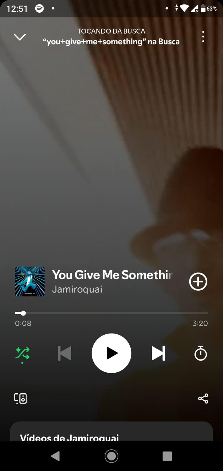 "You Give Me Something" by Jamiroquai