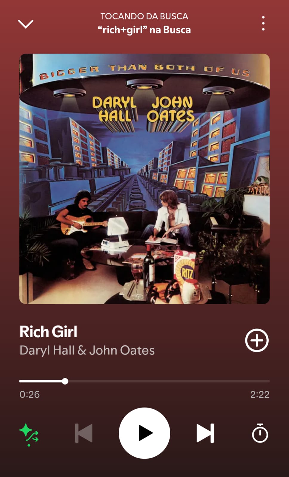 Rich girl by Daryl Hall and John Oates