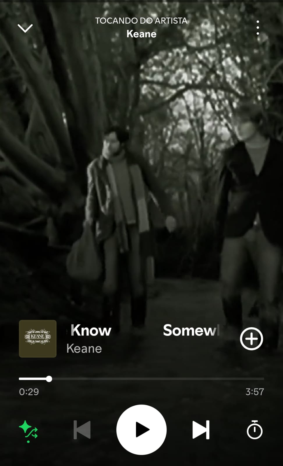 somewhere only we know by keane on 2025 in songs