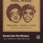 smoking out the window by silk sonic on 2025 in songs
