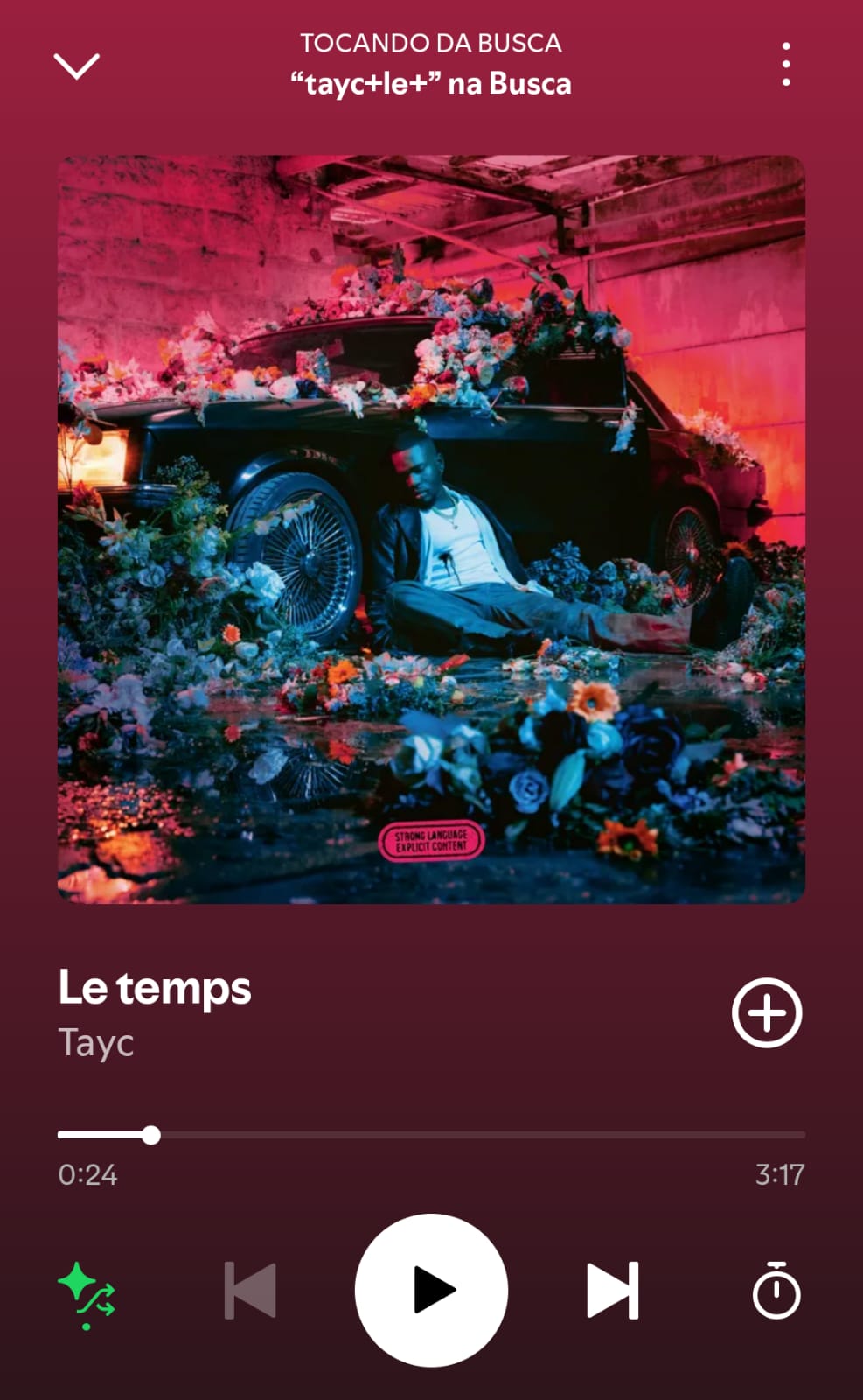 Le temps by Tayc on 2025InSongs