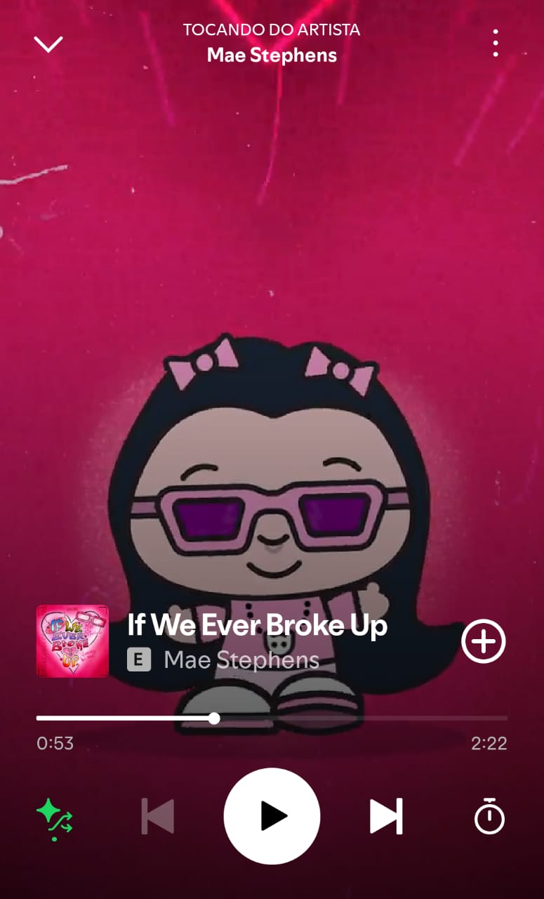 If we ever broke up by Mae Stephens on 2025 in songs