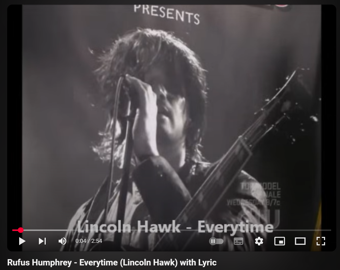 Everytime by Lincoln Hawk (Gossip Girl) on 2025 in songs