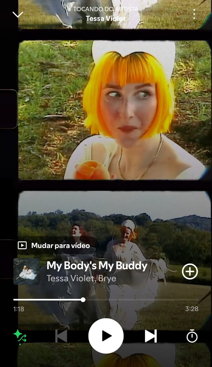 My body's my buddy by Tessa Violet & Brye on 2025 in songs