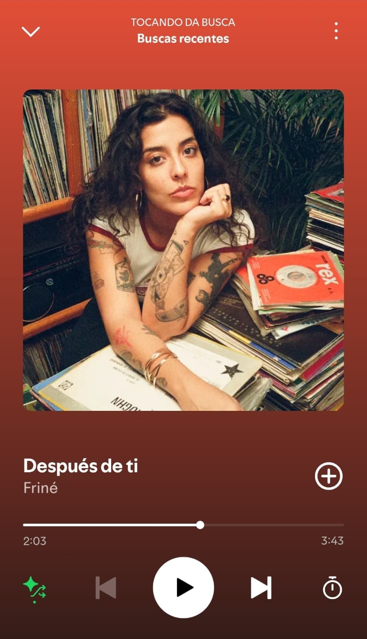 Después de ti by Friné on 2025 In Songs