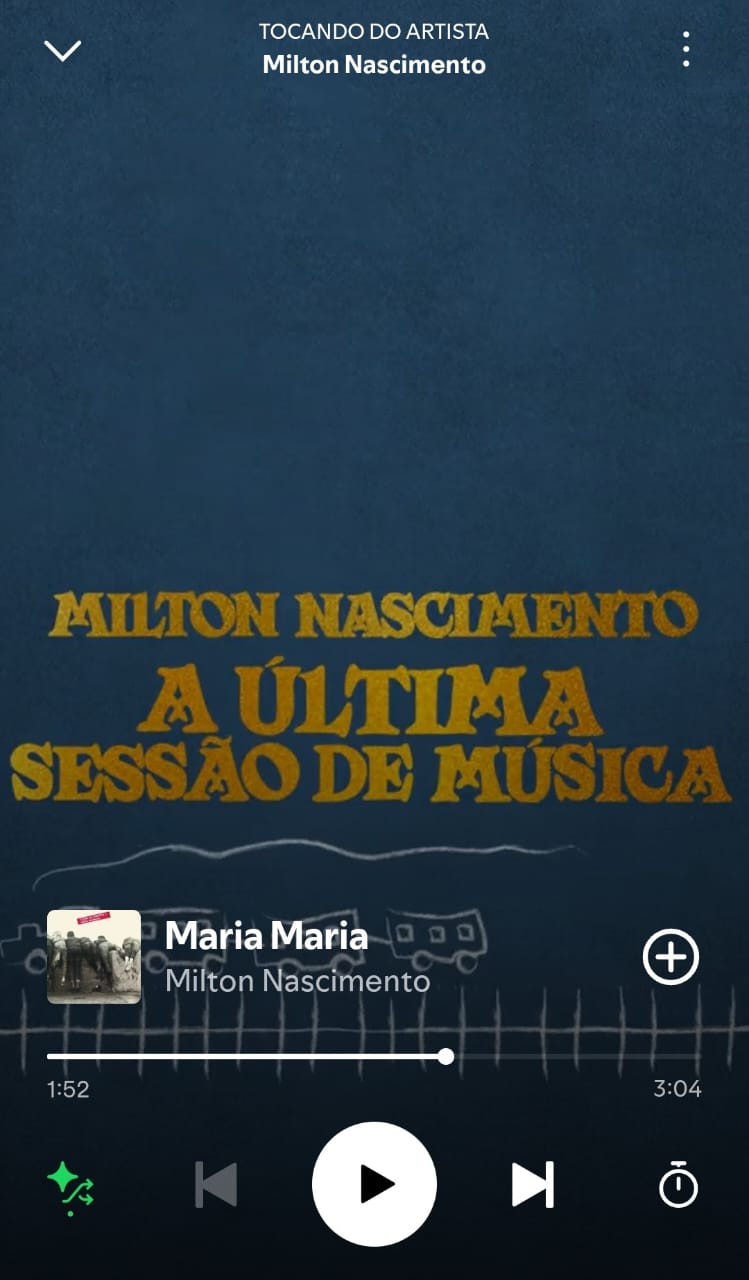 Maria Maria by Milton Nascimento on 2025 In Songs