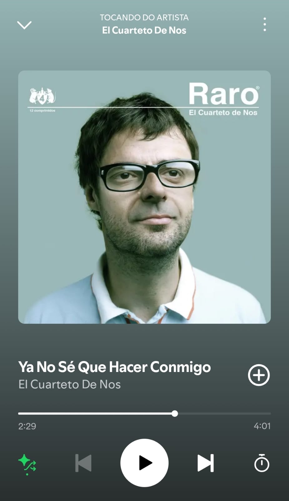 Ya no sé qué hacer conmigo by El Cuarteto de Nos on 2025 In Songs