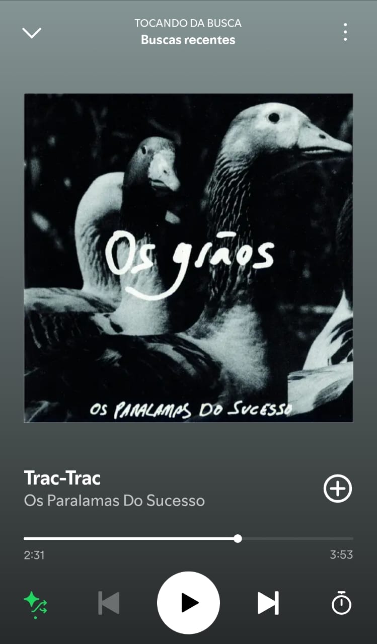 Trac-Trac by Os Paralamas Do Sucesso on 2025 In Songs