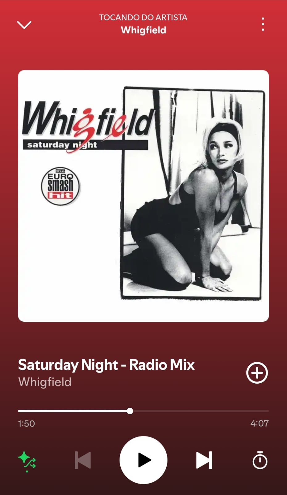 Saturday night by Whigfield on 2025 In Songs