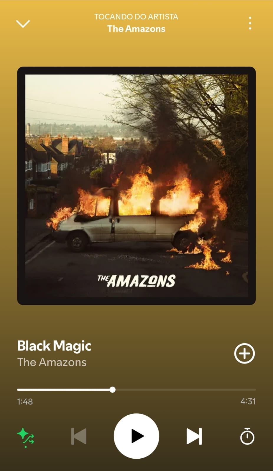Black magic by The Amazons on 2025 In Songs