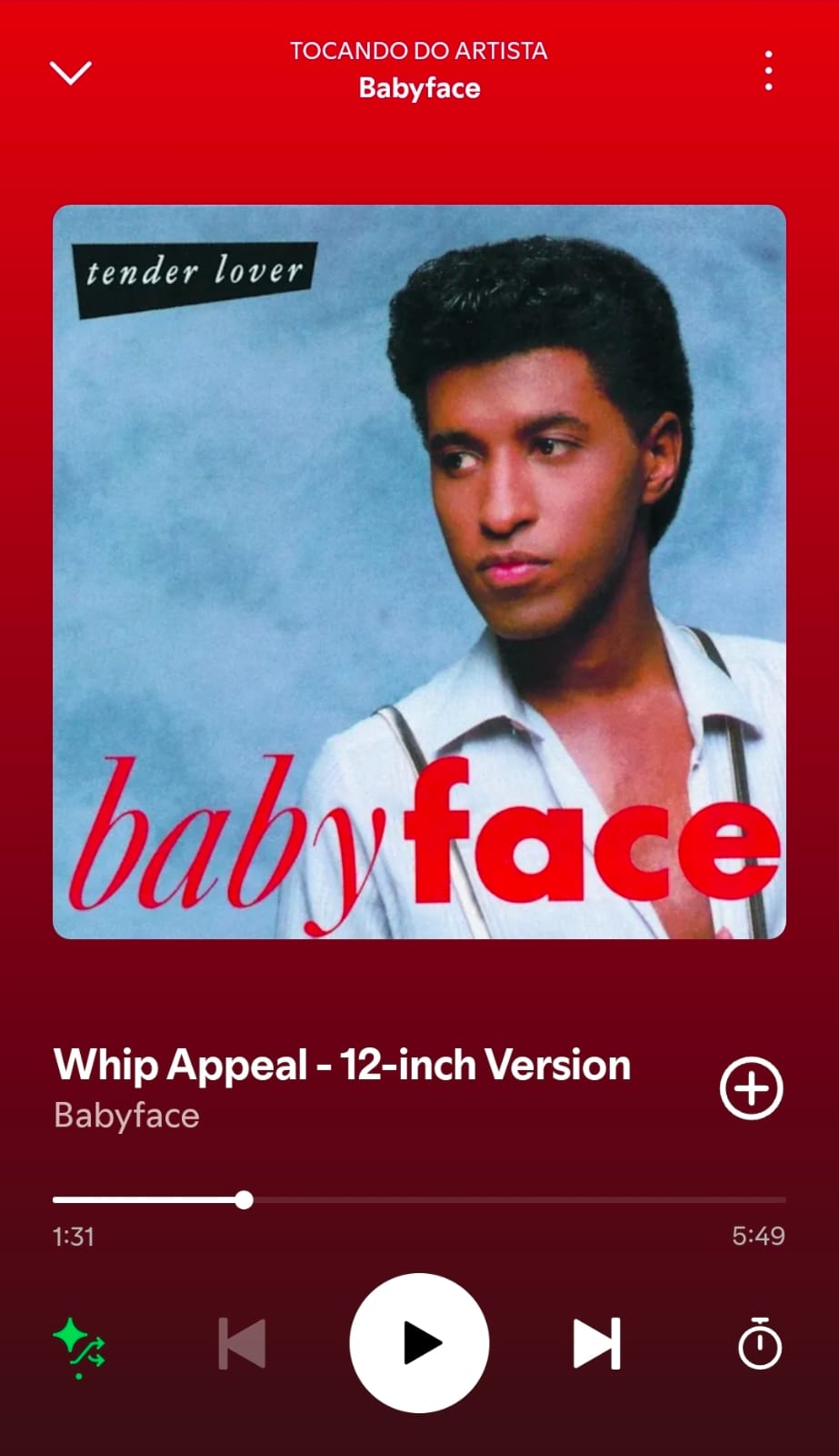Whip Appeal by Babyface on 2025 In Songs