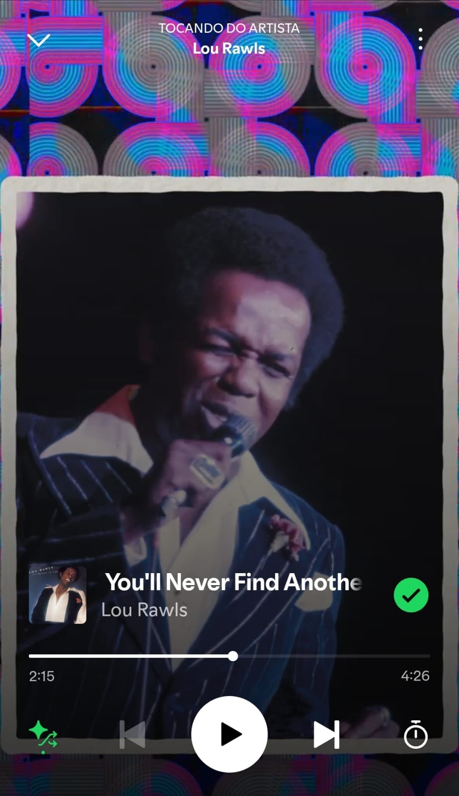 You'll Never Find Another Love Like Mine by Lou Rawls on 2025 In Songs