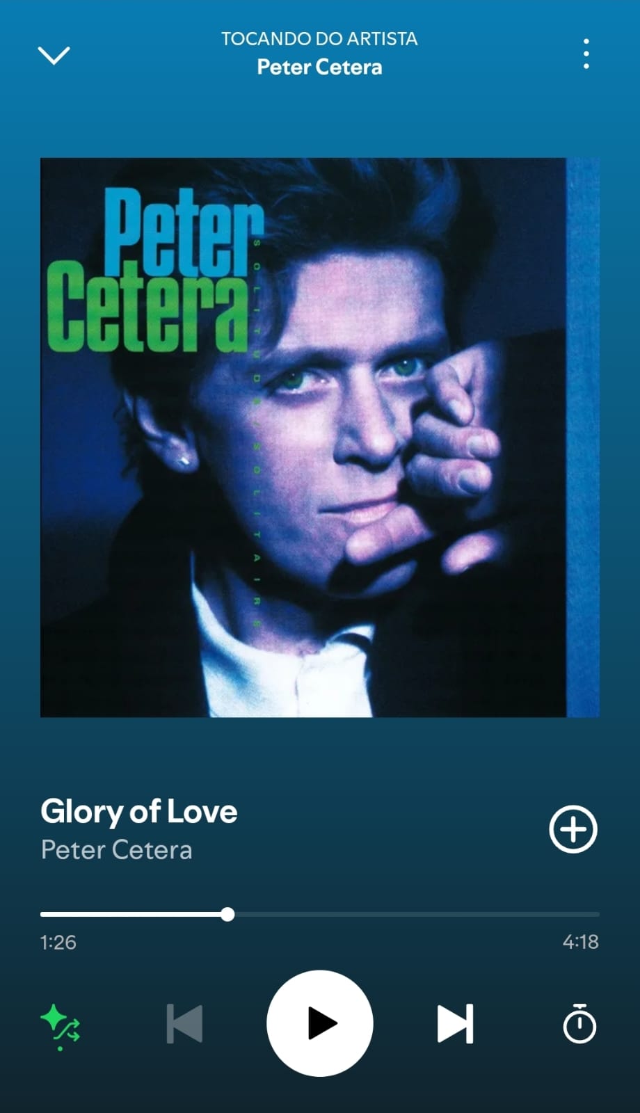 Glory of love by Peter Cetera on 2025 In Songs