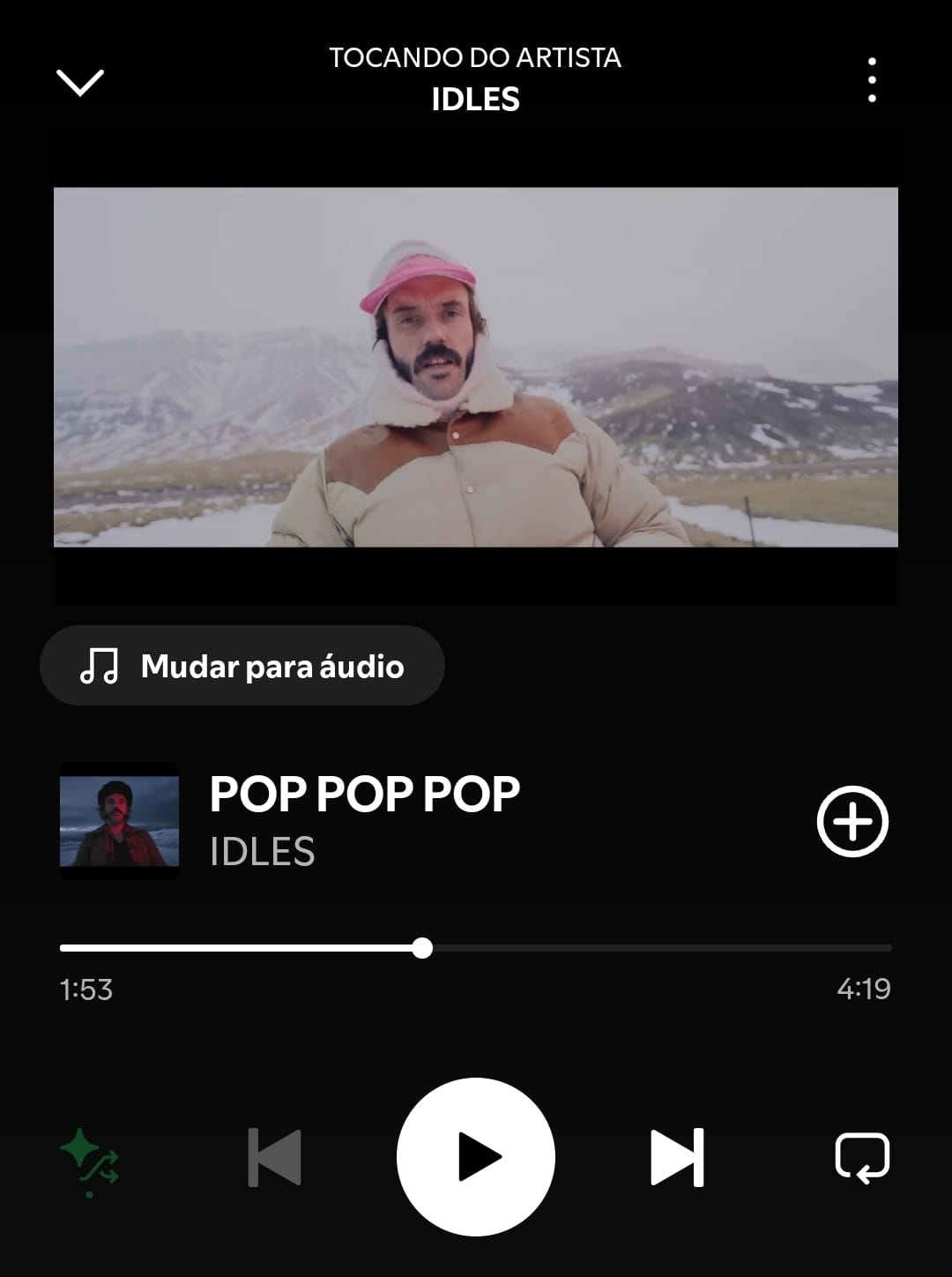 POP POP POP by IDLES on 2025 In Songs