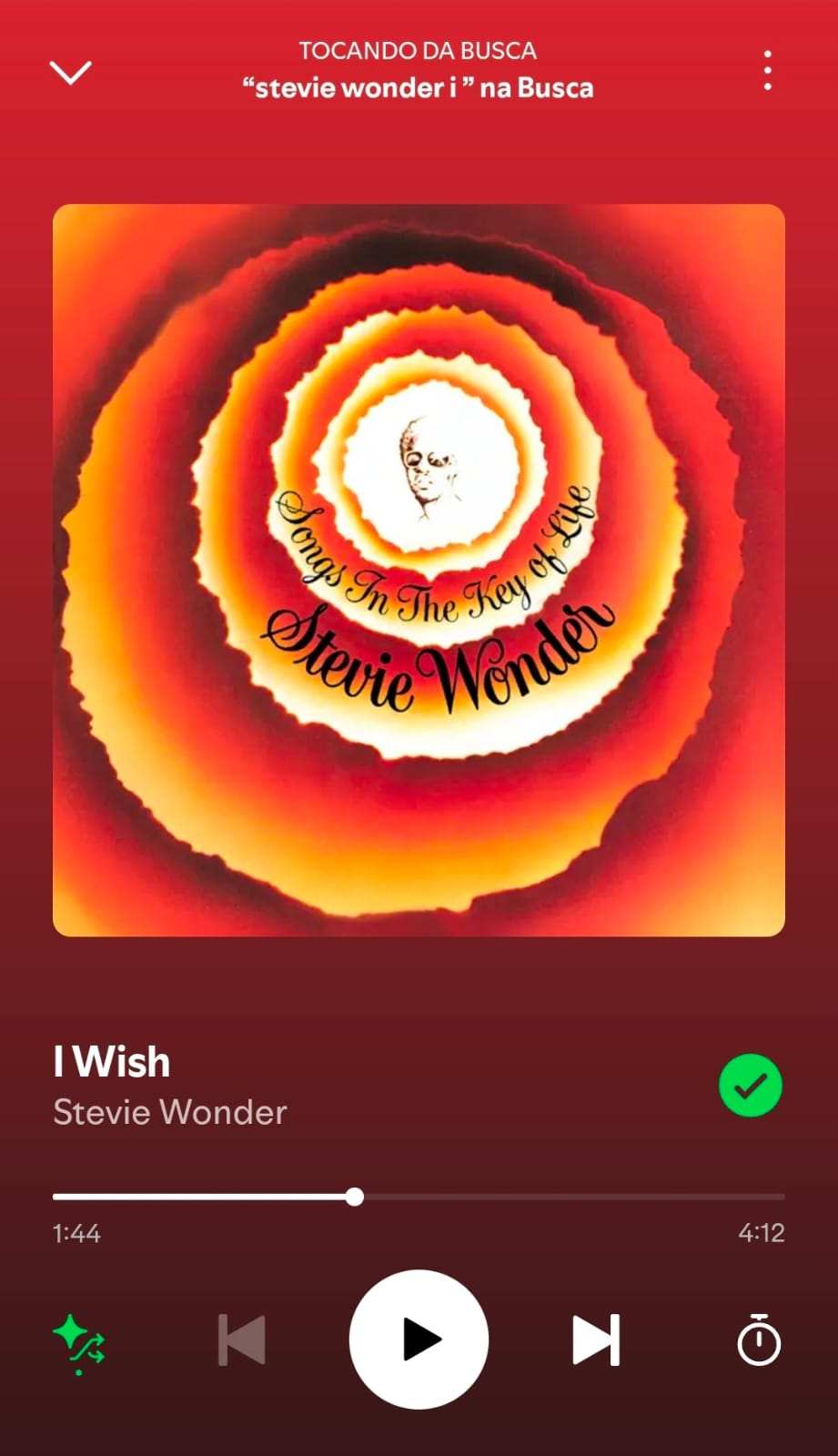 I wish by Stevie Wonder on 2025 In Songs