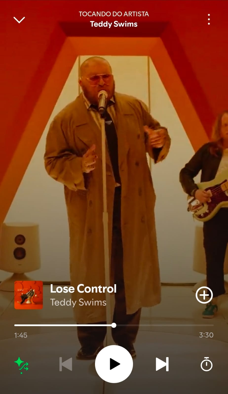 Lose Control by Teddy Swims on 2025InSongs