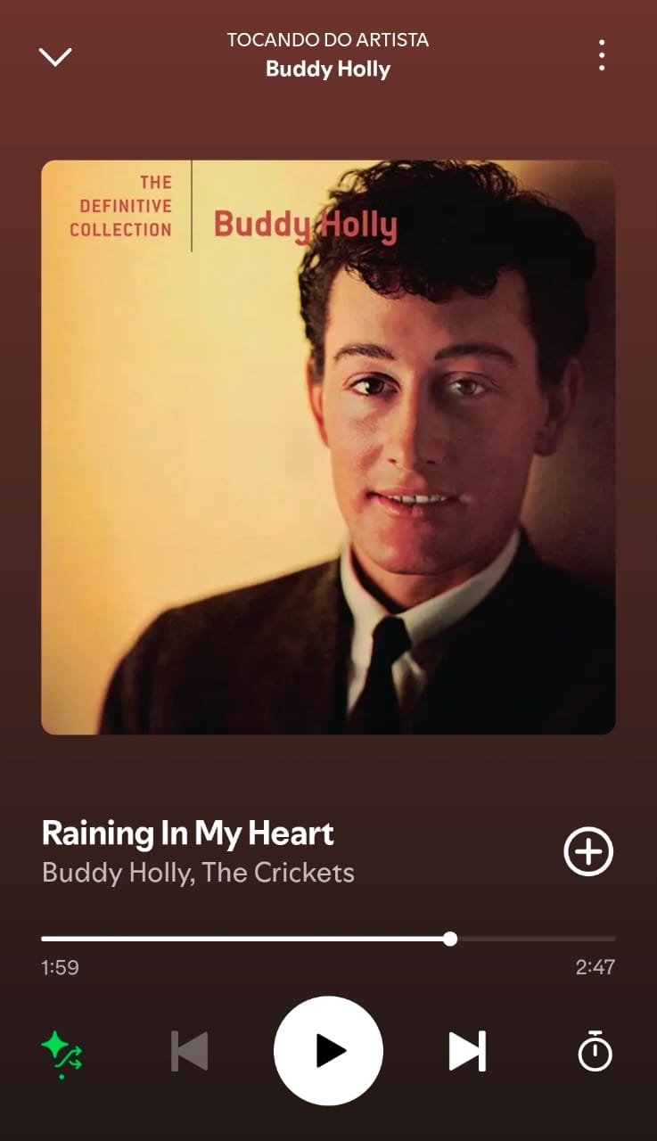 Everyday by Buddy Holly on 2025 In Songs