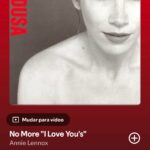 No More "I Love You's by Annie Lennox on 2026 IN Songs