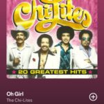 Oh Girl by The Chi-Lites on 2026 In Songs