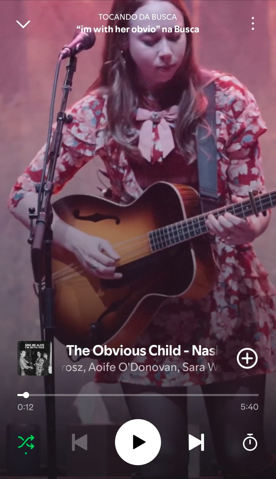 The Obvious Child by I'm With Her on 2026 In Songs