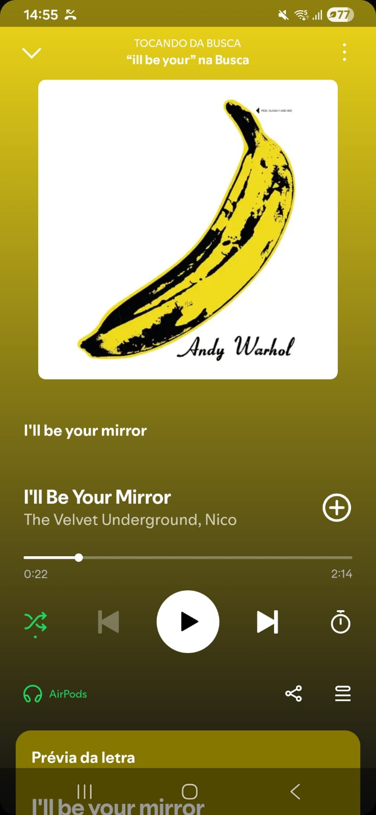 I'll Be Your Mirror by The Velvet Underground & Nico on 2026 In Songs