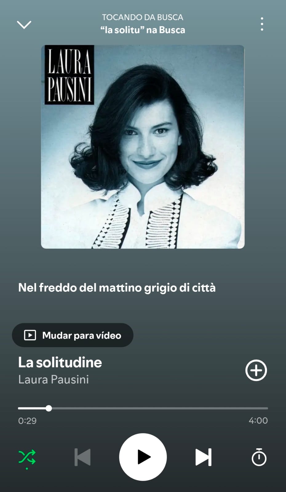 La Solitudine by Laura Pausini on 2026 In Songs
