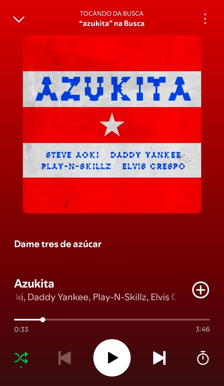 Azukita by Steve Aoki, Daddy Yankee, Play-N-Skillz & Elvis Crespo on 2026 In Songs