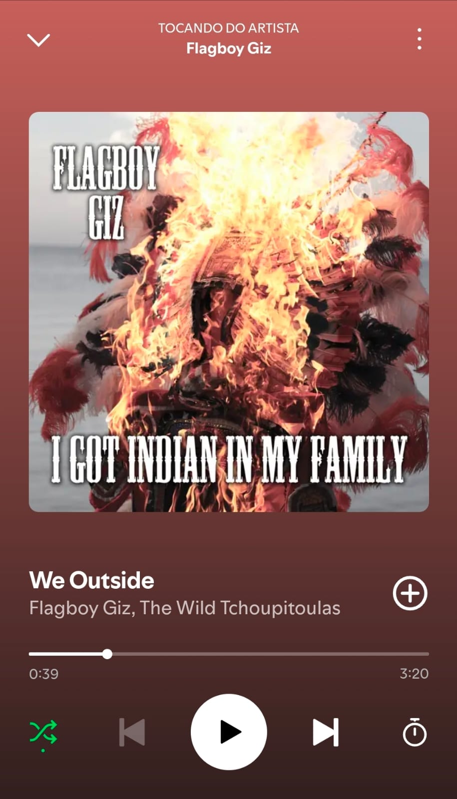 We Outside by Flagboy Giz on In Songs