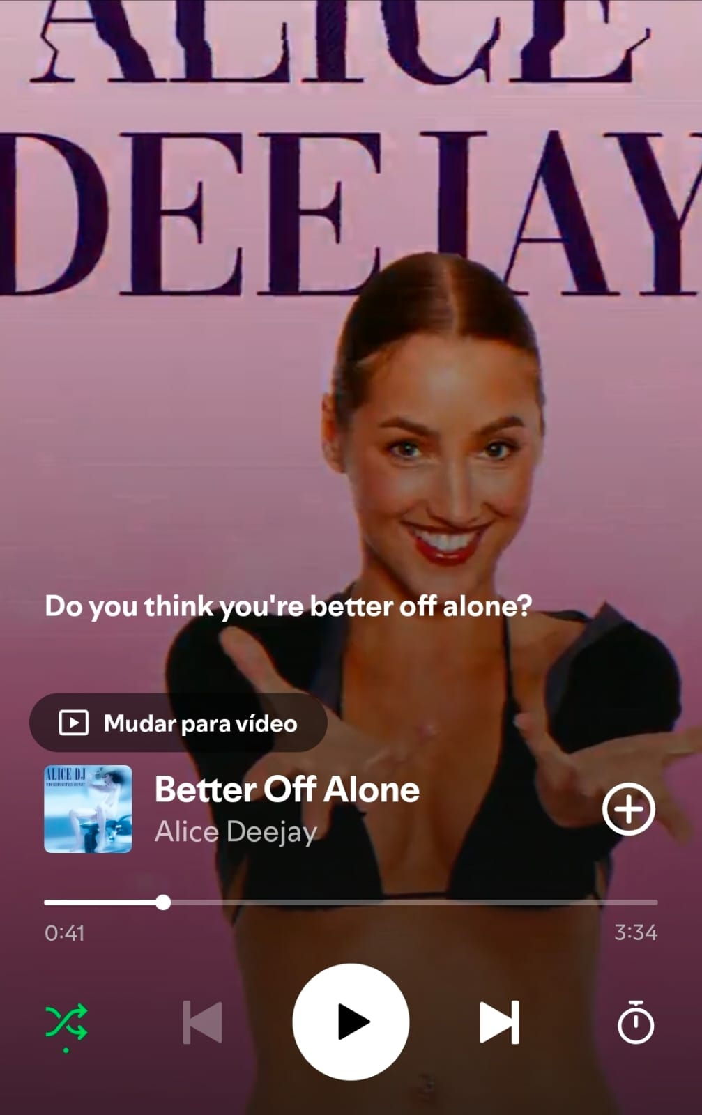 Better Off Alone by Alice Deejay on 2026 In Songs