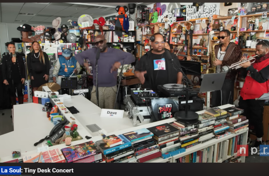 Tiny Desk Concert by De La Soul on 2026 In Songs