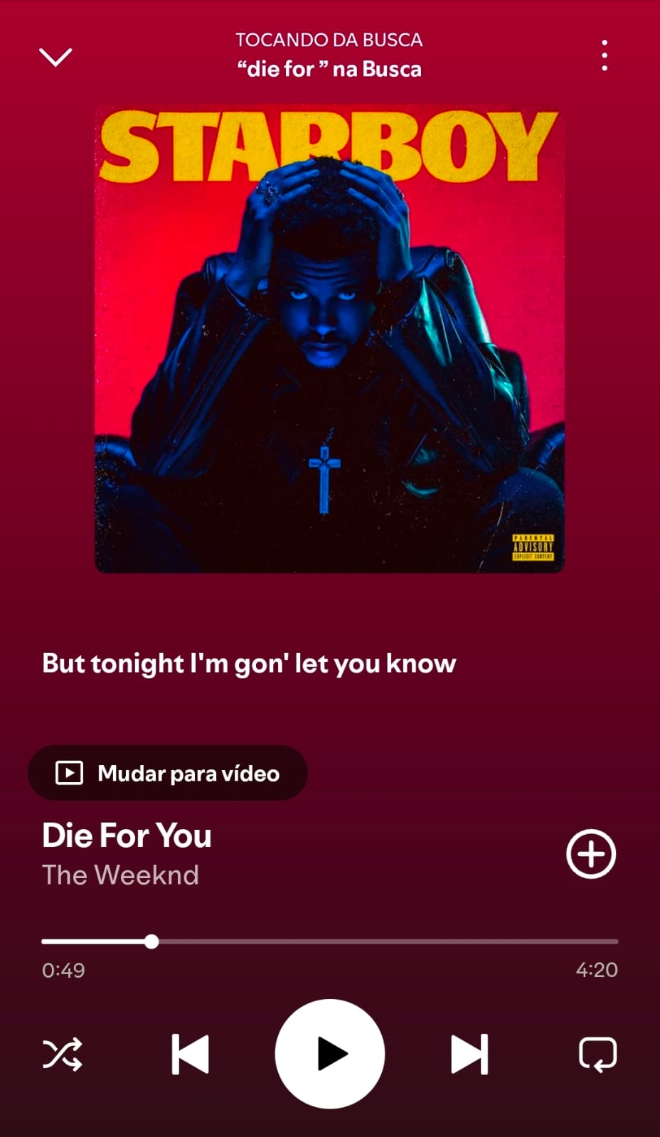 Die For You by The Weeknd on 2026 In Songs