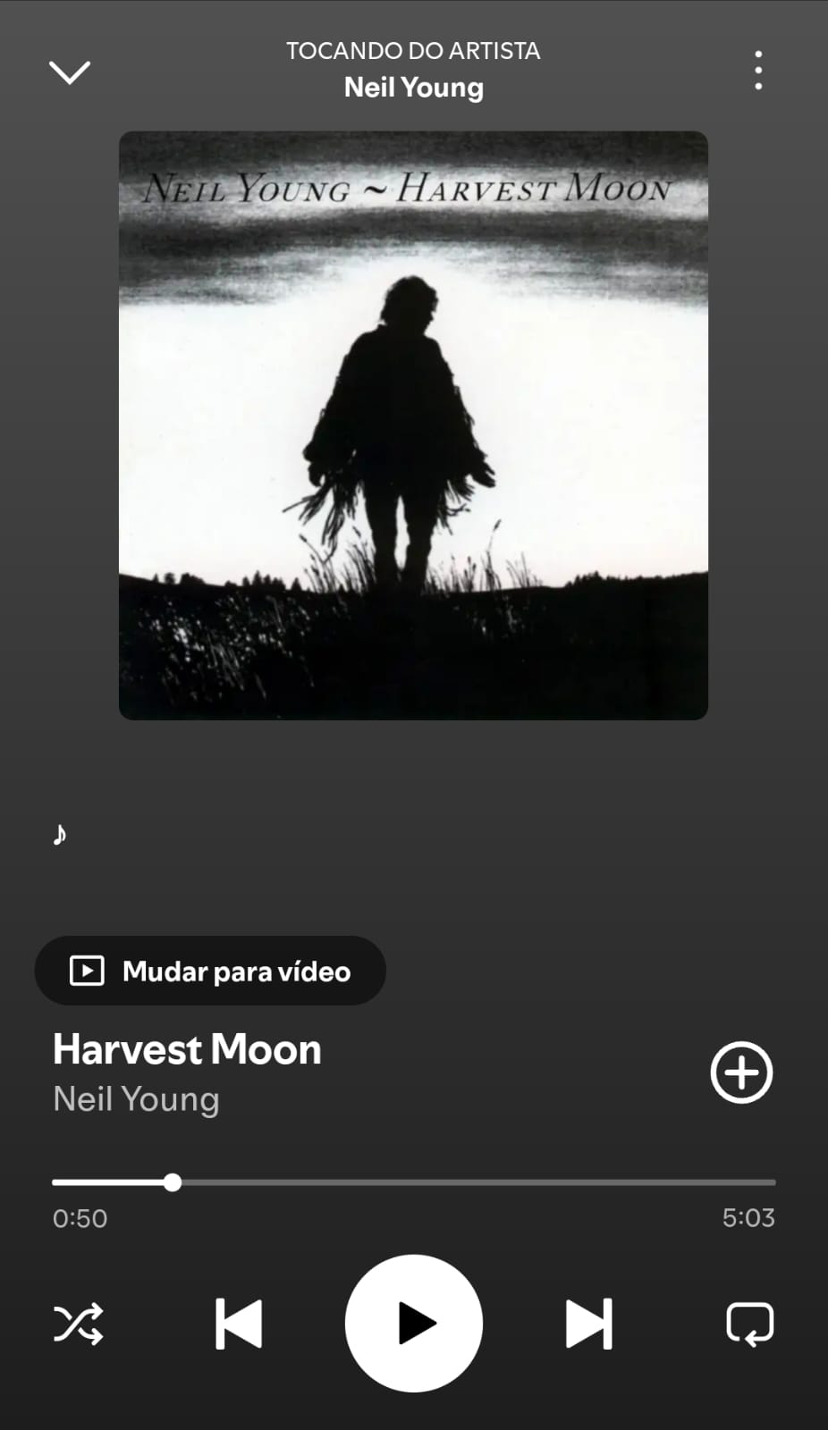 Harvest Moon by Neil Young on 2026 In Songs