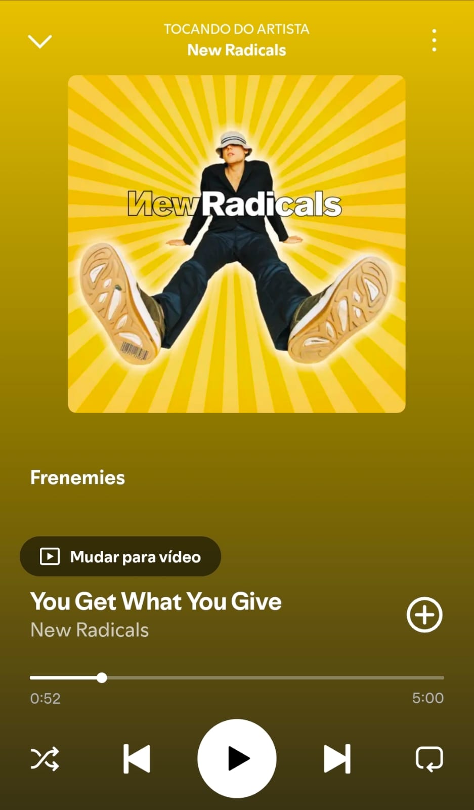 You Get What You Give by New Radicals on 2026 In Songs