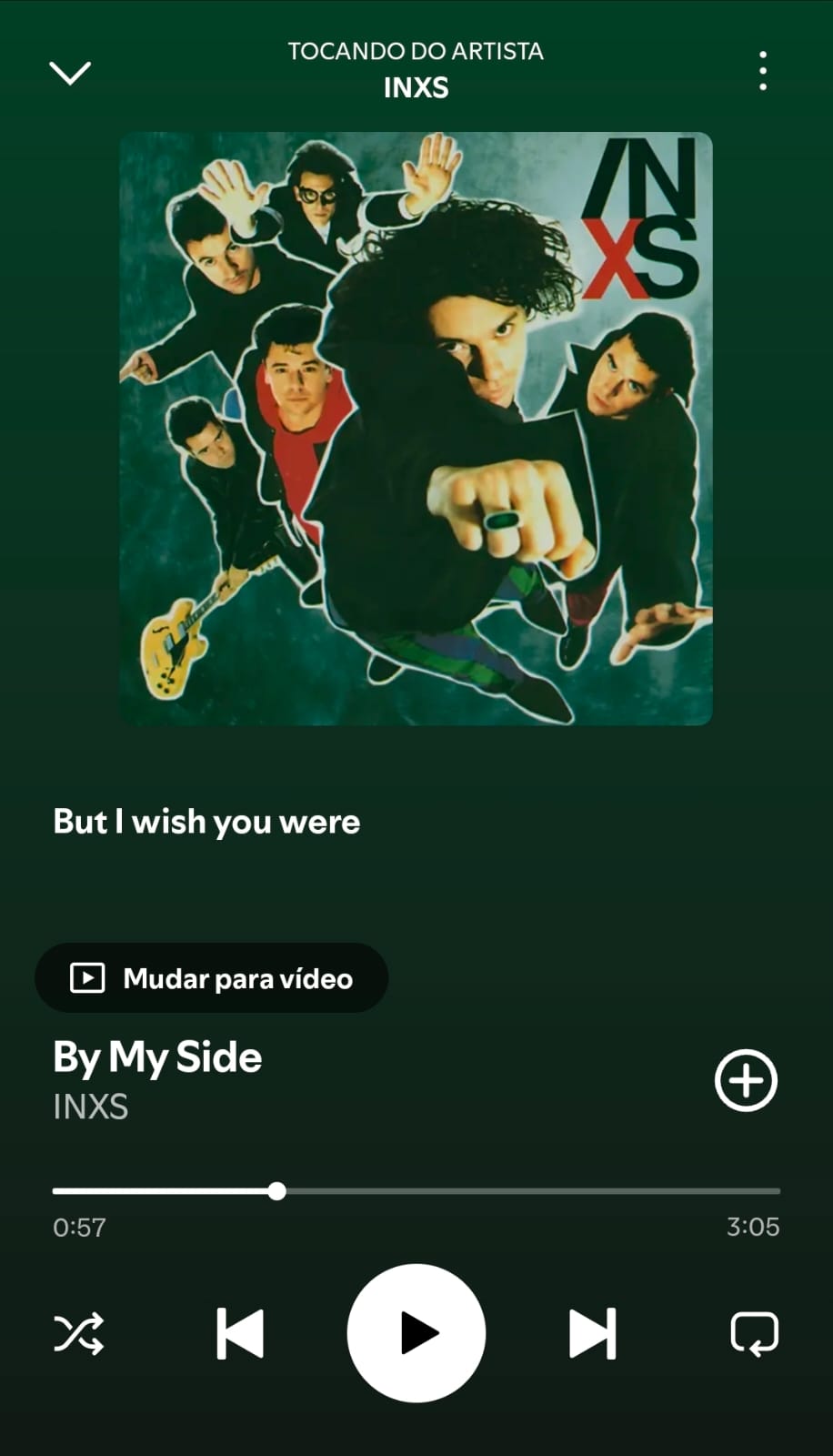 By My Side by INXS on 2026 In Songs