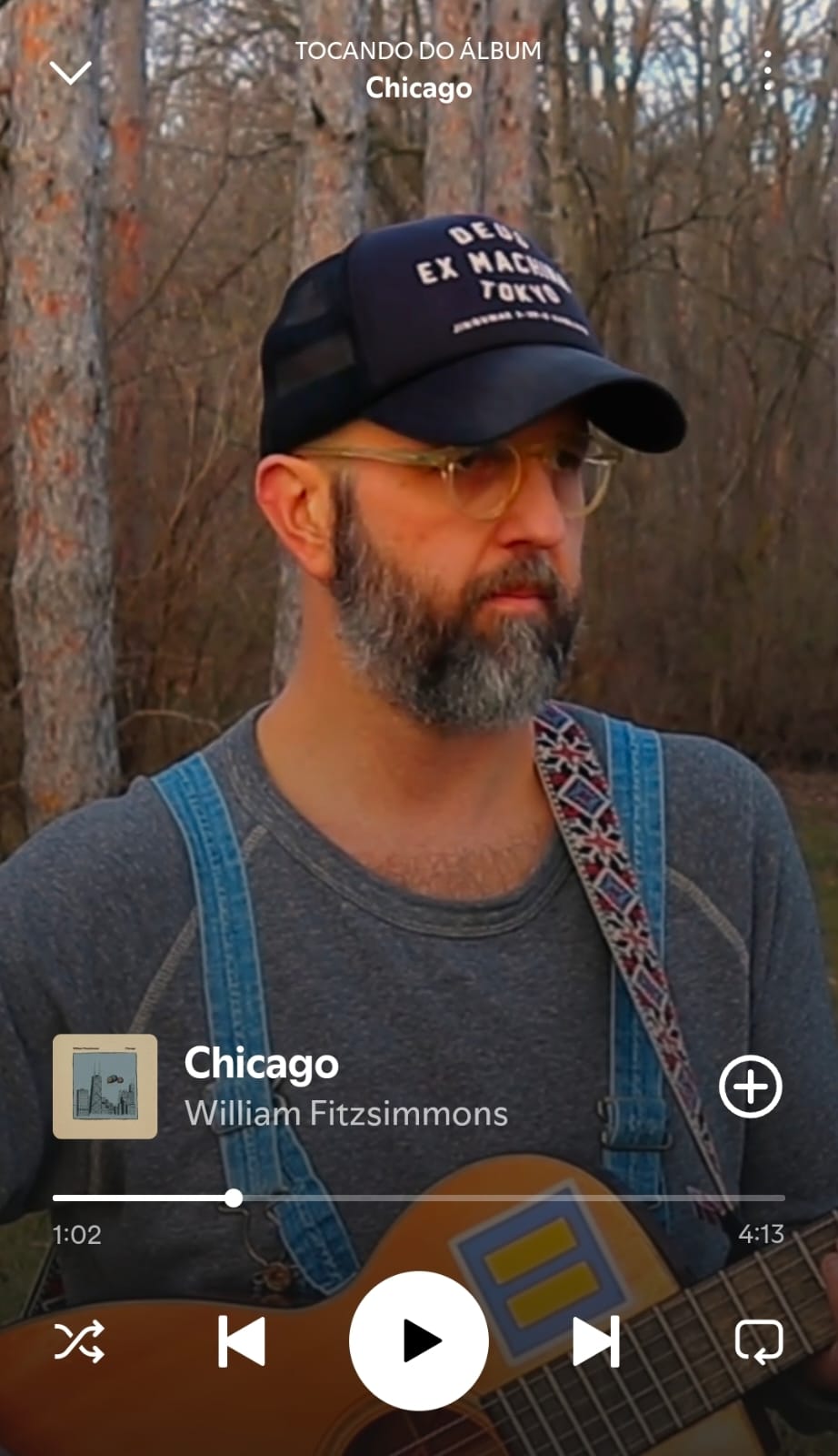 Chicago by William Fitzsimmons on 2026 In Songs