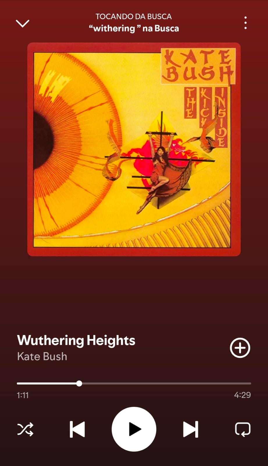 Wuthering Heights by Kate Bush on 2026 In Songs