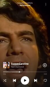 Sweet Caroline by Neil Diamond on 2026 In Songs