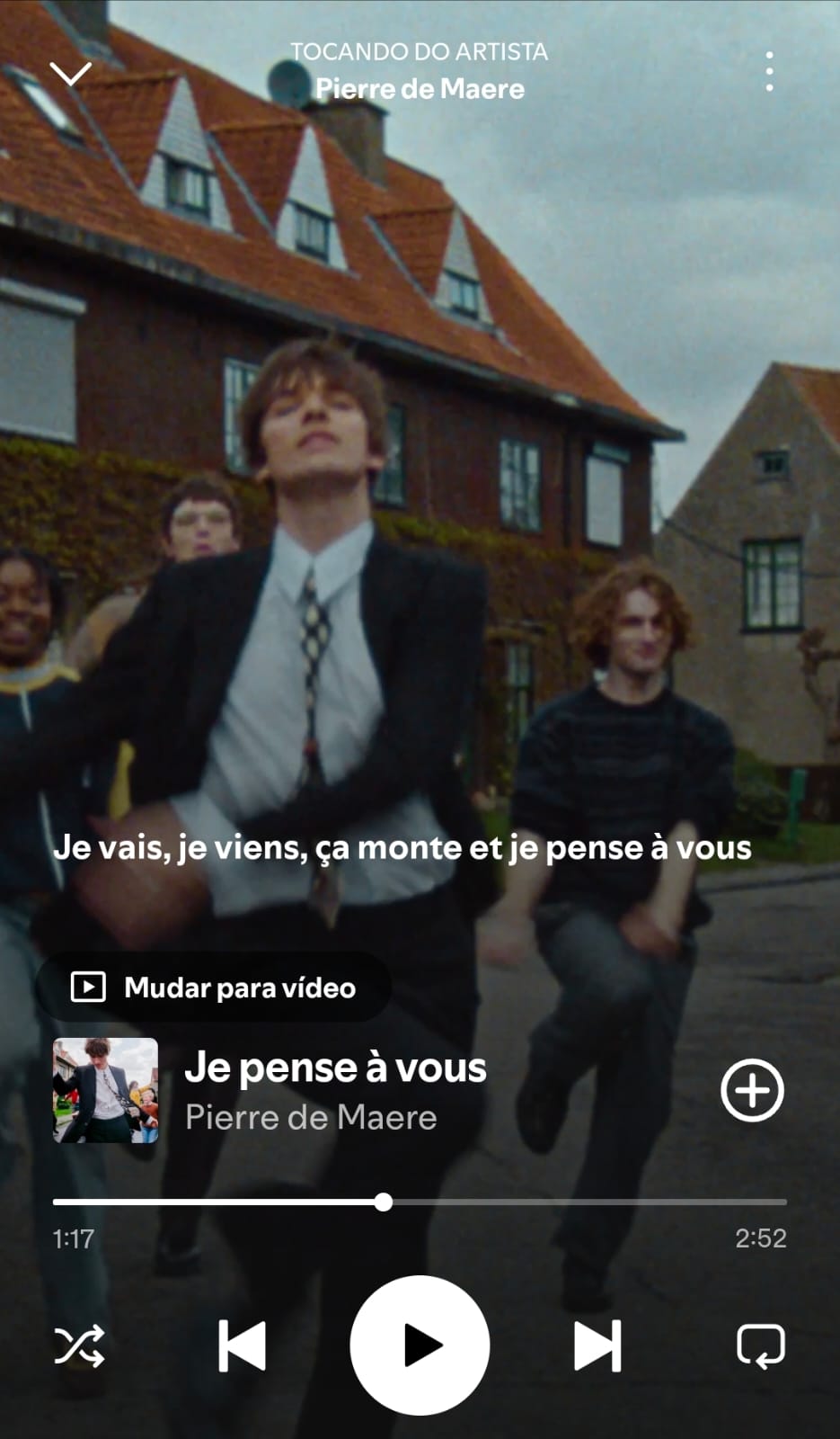 Je pense à vous by PIERRE DE MAERE on 2026 In Songs