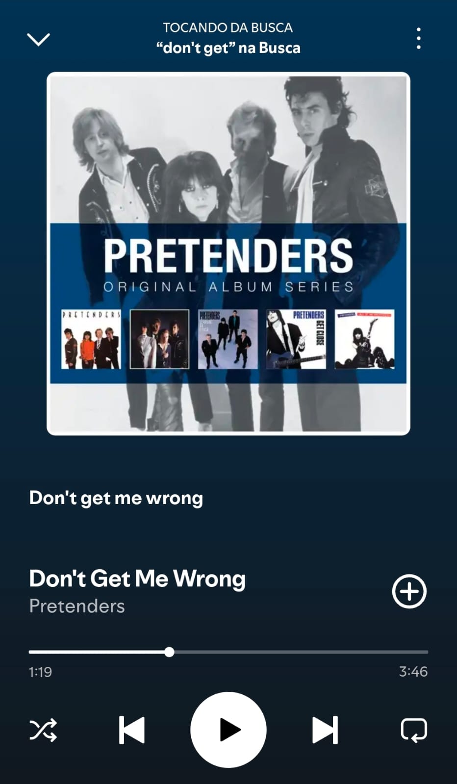 Don't Get Me Wrong by Pretenders on 2026 In Songs