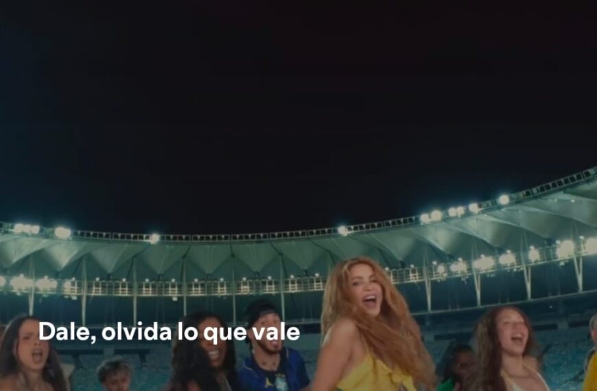 Dai Dai by Shakira, Burna Boy on 2026 In Songs