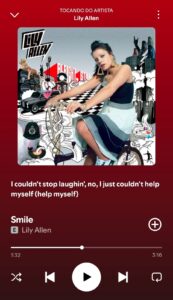 Smile by Lily Allen on 2026 In Songs