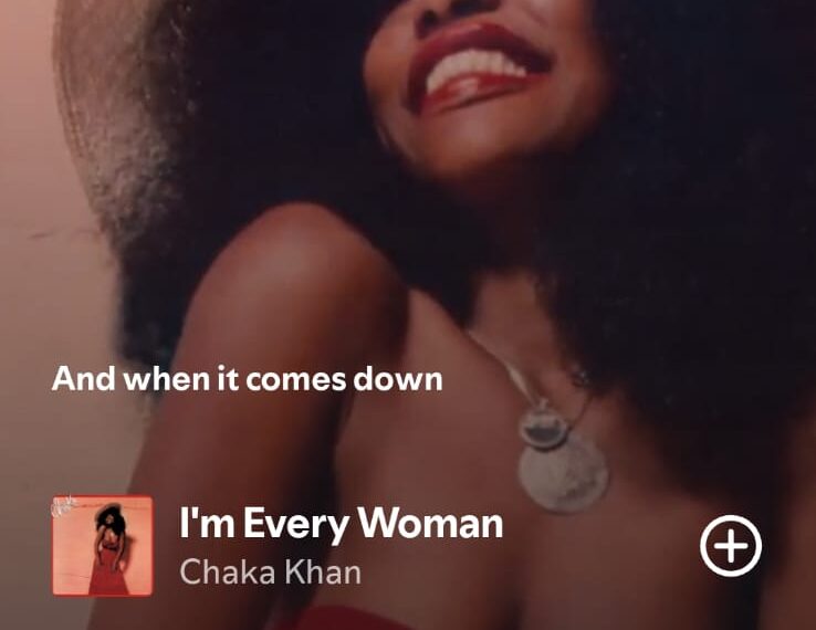 I'm Every Woman by Chaka Khan on 2026 In Songs