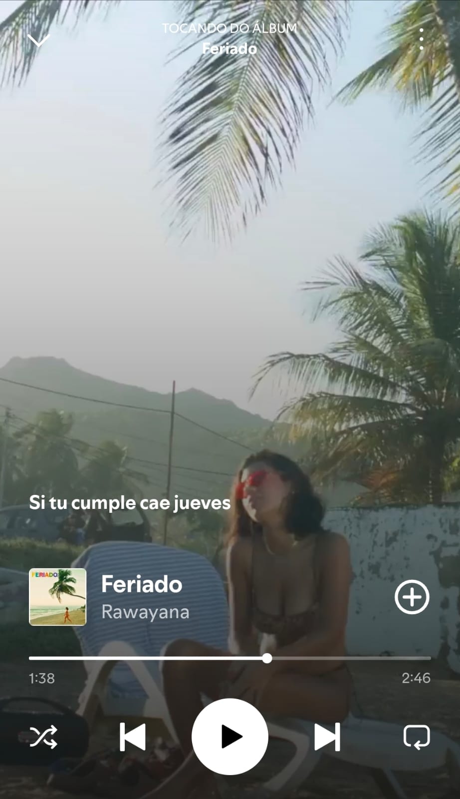 Feriado by Rawayana on 2026 In Songs