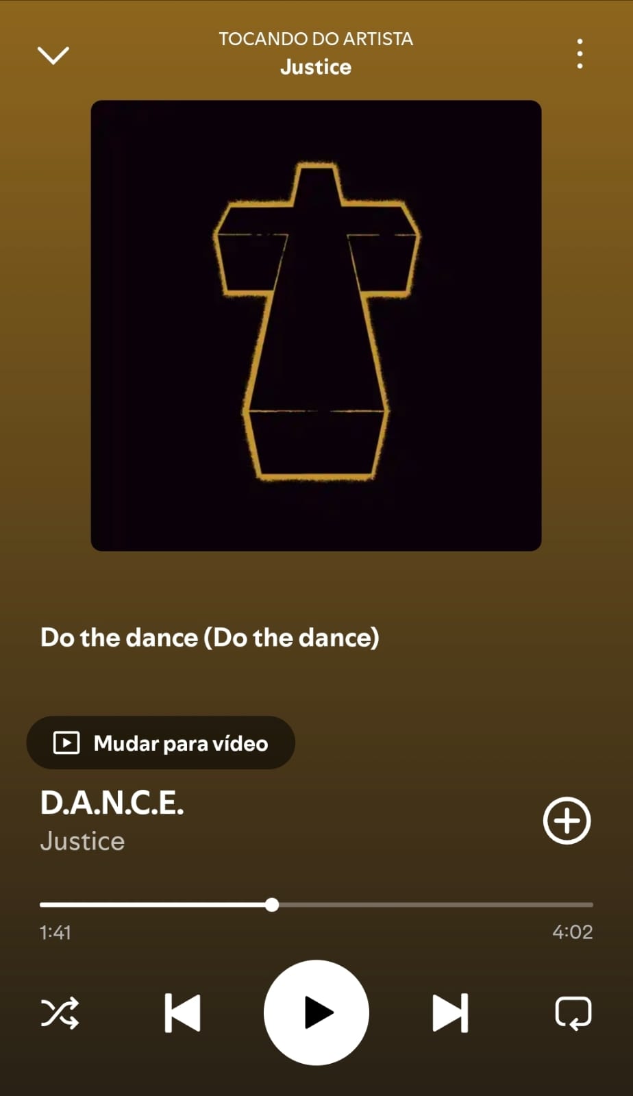 D.A.N.C.E. by Justice on 2026 In Songs