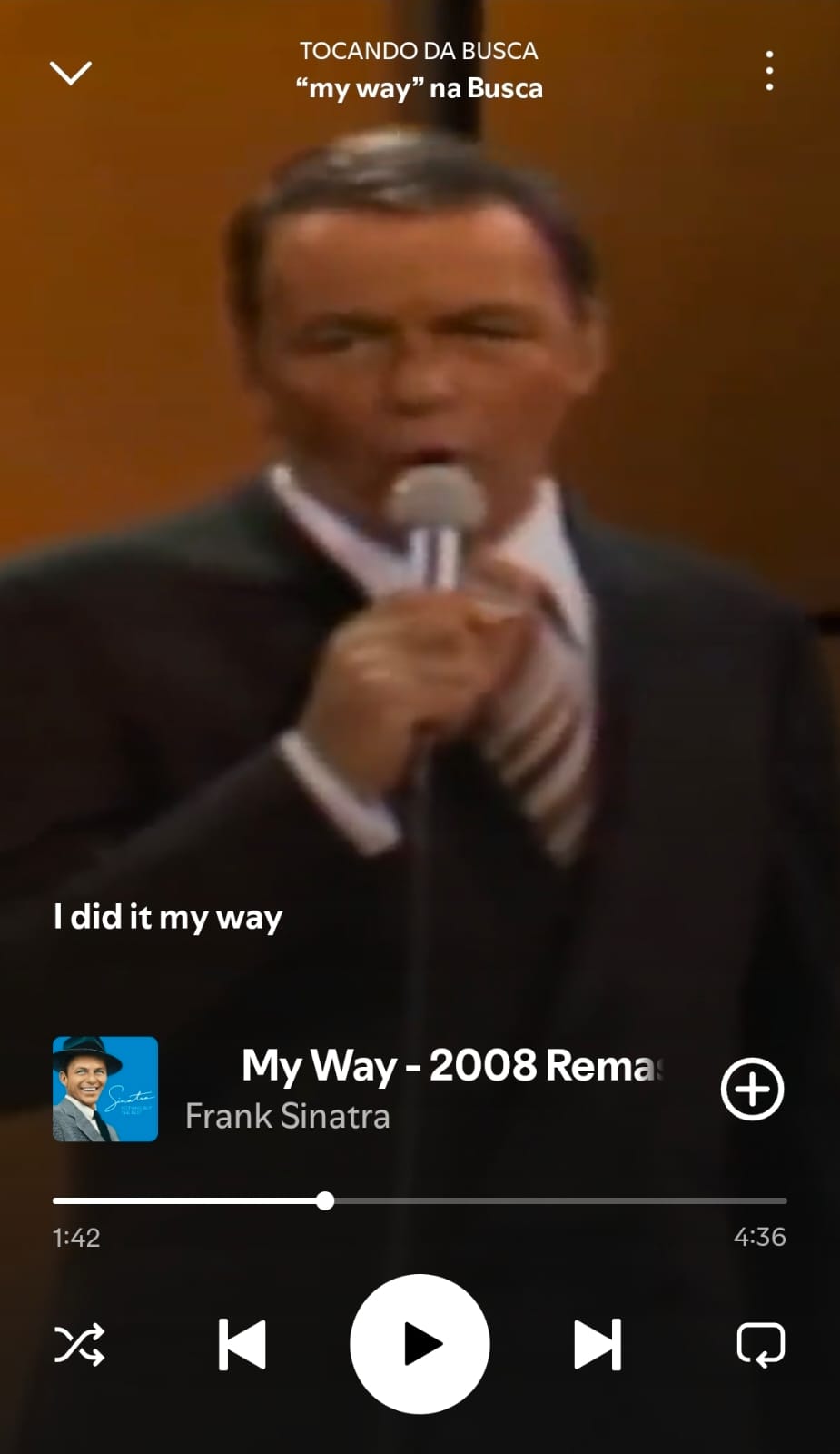 My Way by Frank Sinatra on 2026 In Songs
