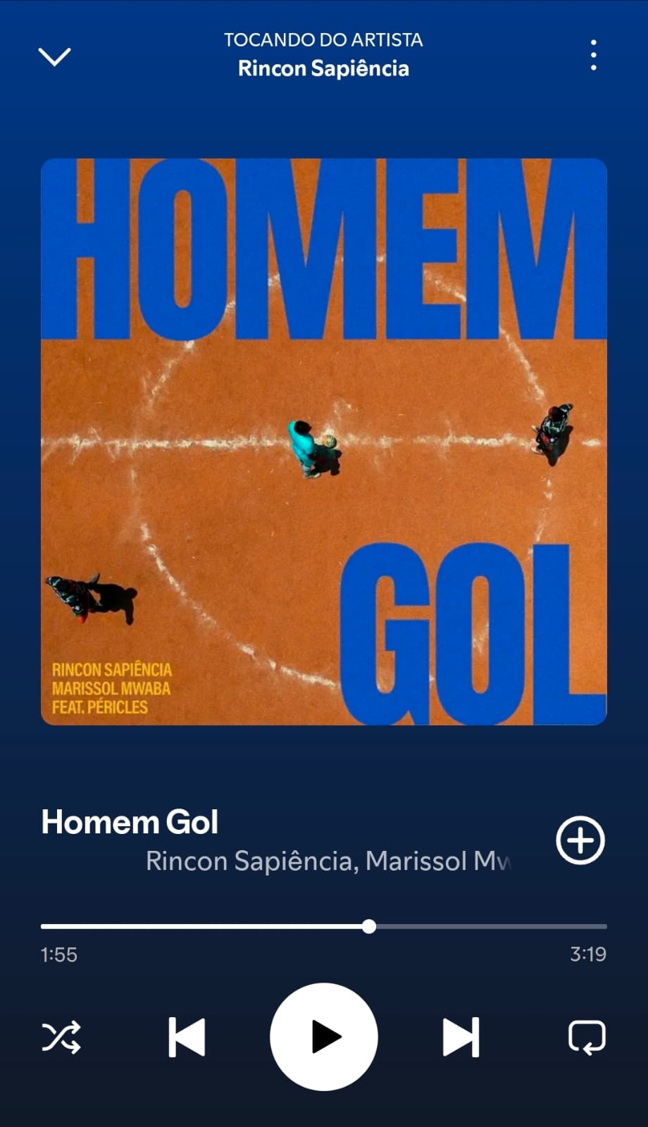 Homem Gol by Rincon Sapiência on 2026 In Songs